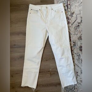 Topshop straight jeans